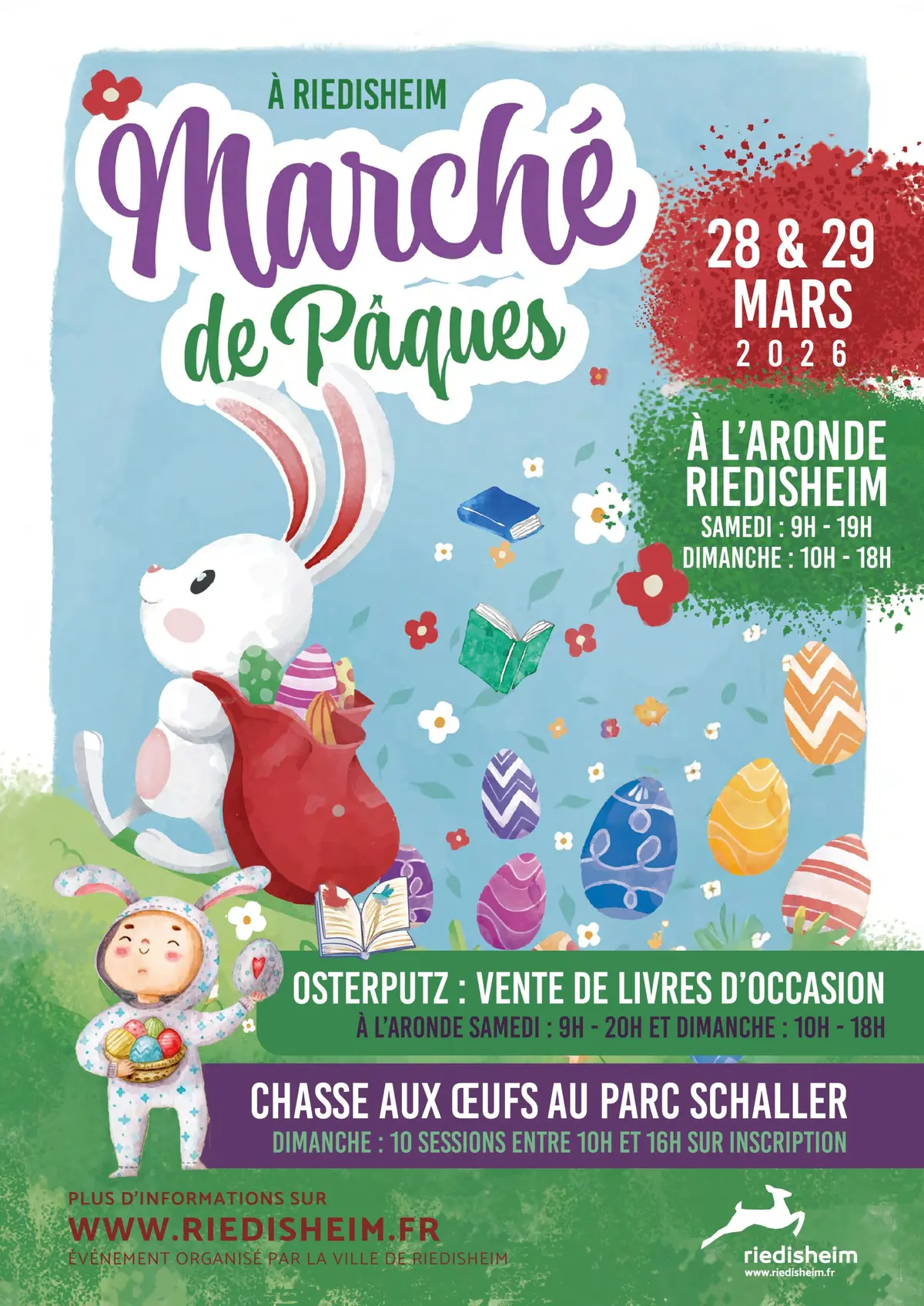 Marché de Pâques à Riedisheim 