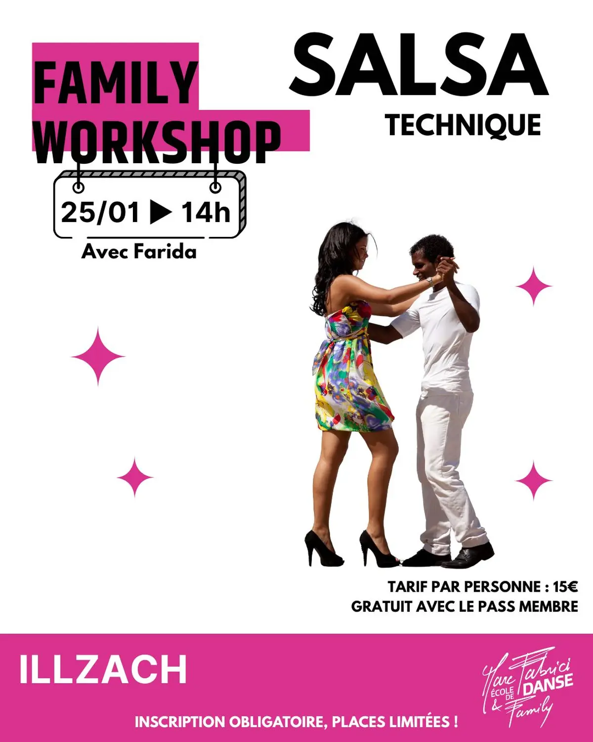 Salsa : travailler la technique et l’élégance à Illzach