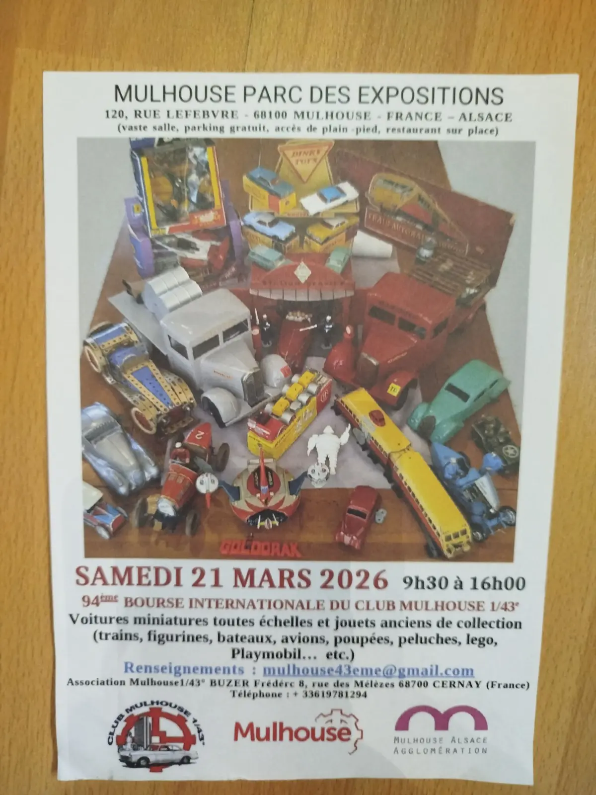 Bourse internationale jouets miniatures 