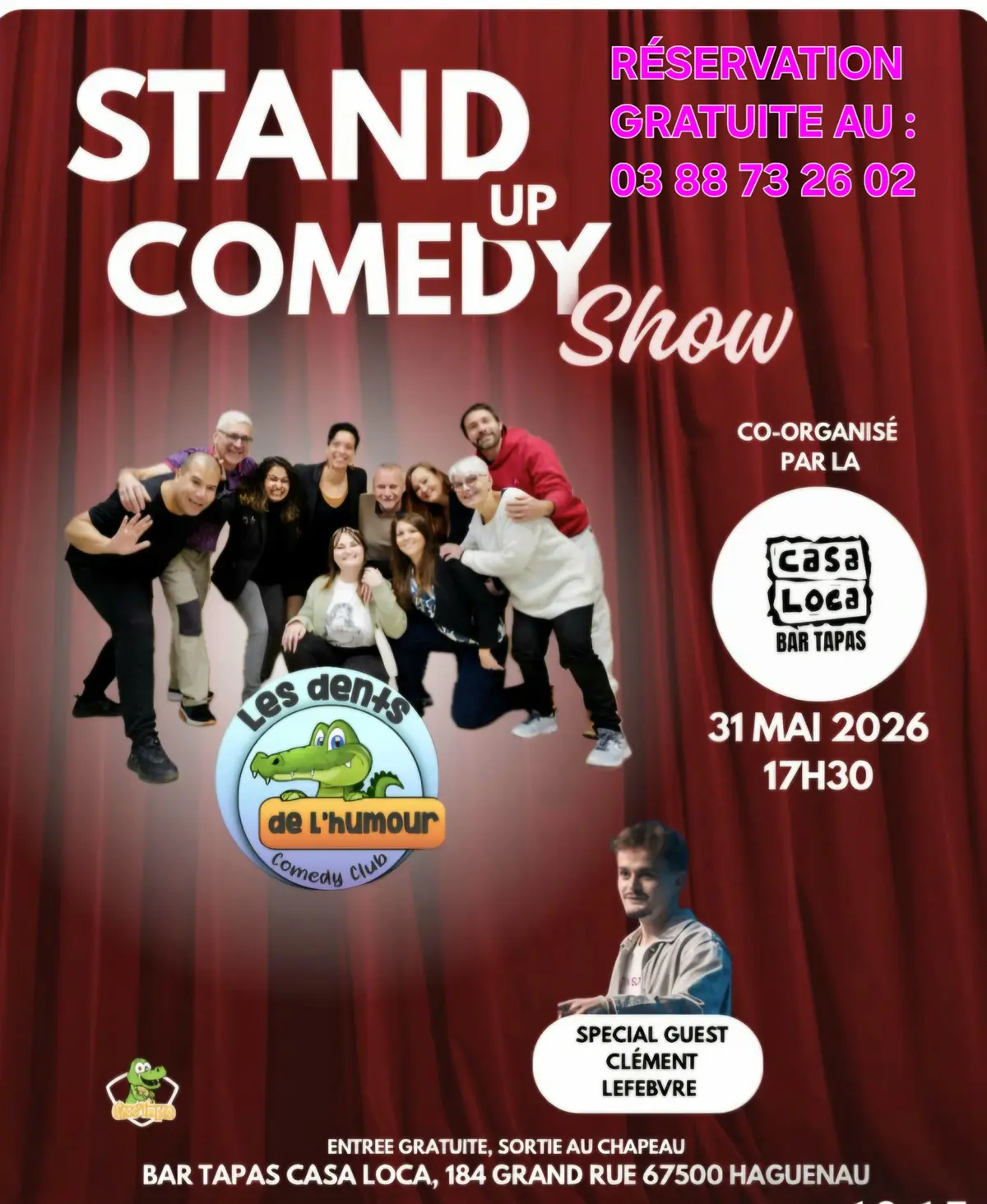 Comedy club show