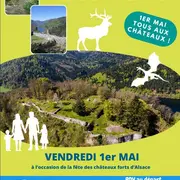 Visites guidées et contées au Château du Wildenstein (commune de Kruth)