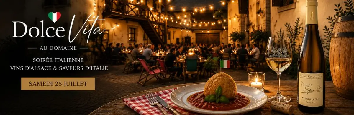 Soirée Dolce Vita au Domaine Specht !