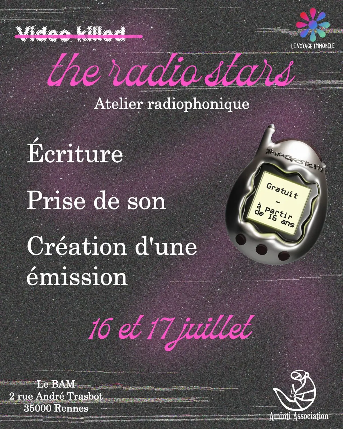 Atelier création d'une émission de radio