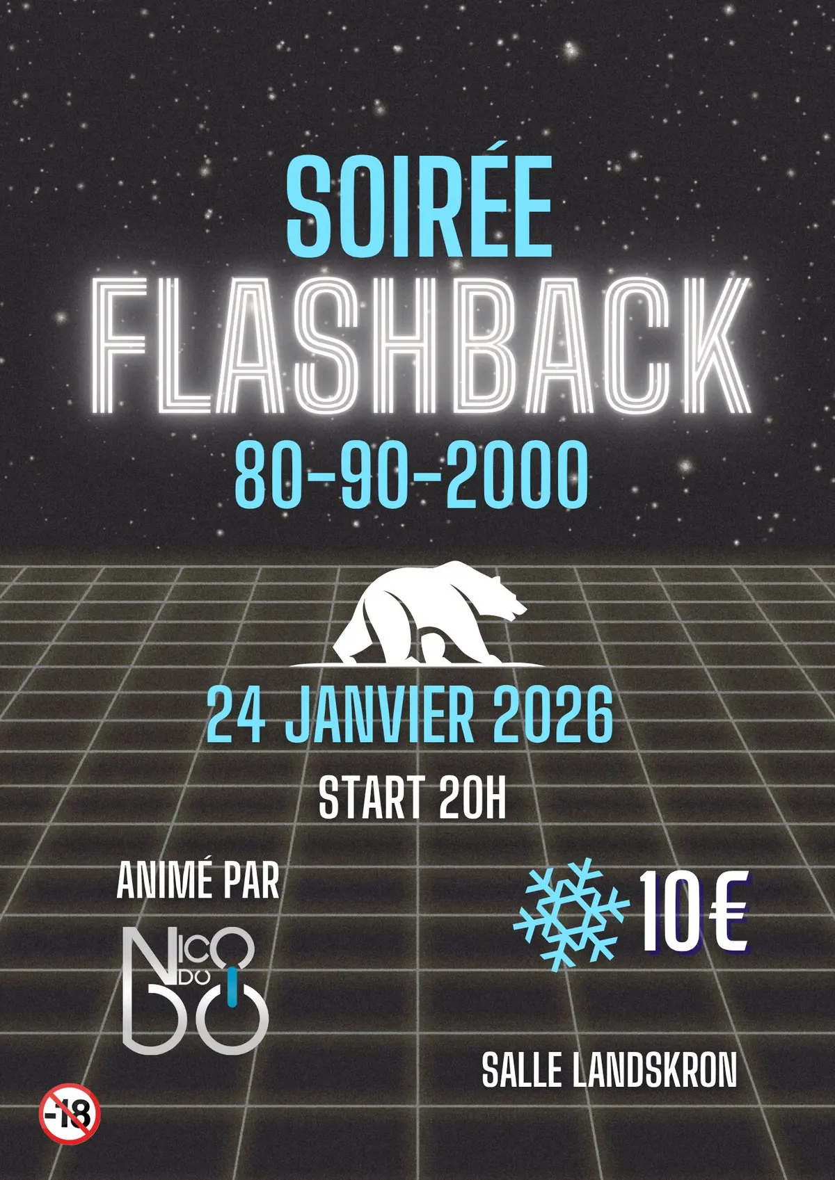 Soirée Flashback 80-90-2000