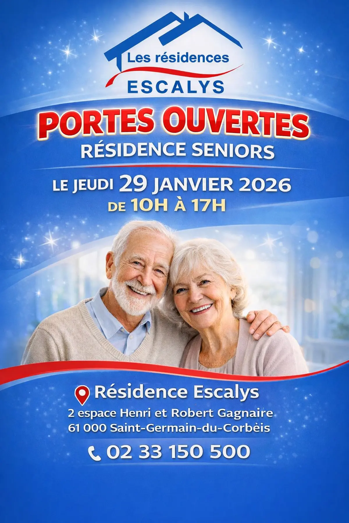 Portes ouvertes résidences seniors ESCALYS