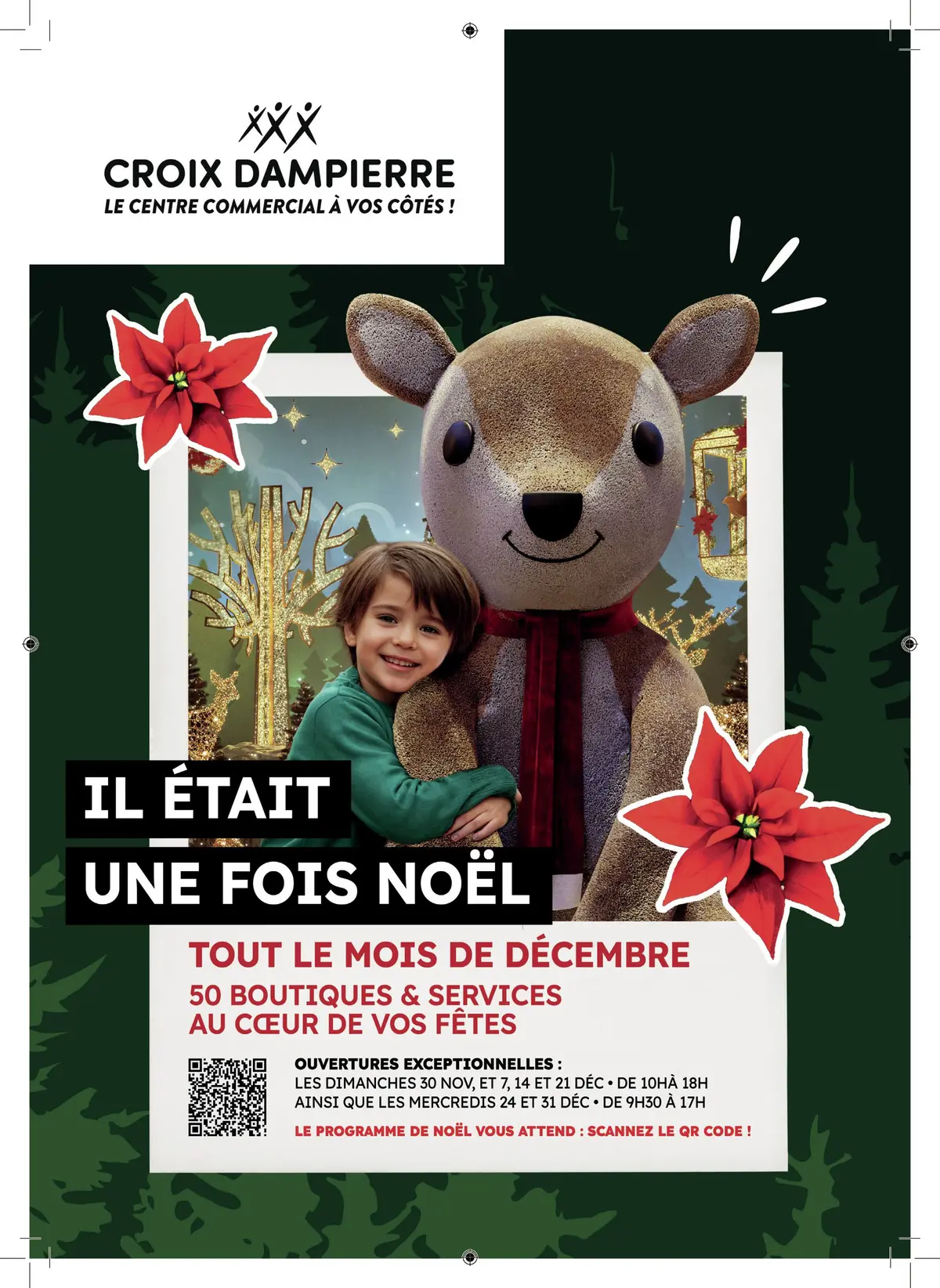 Il était une fois Noël au centre commercial Croix Dampierre
