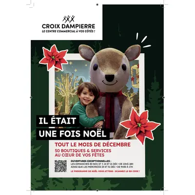 Il était une fois Noël au centre commercial Croix Dampierre