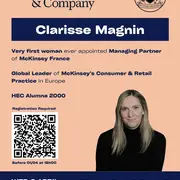 Entretien informel avec Clarisse Magnin, McKinsey Paris
