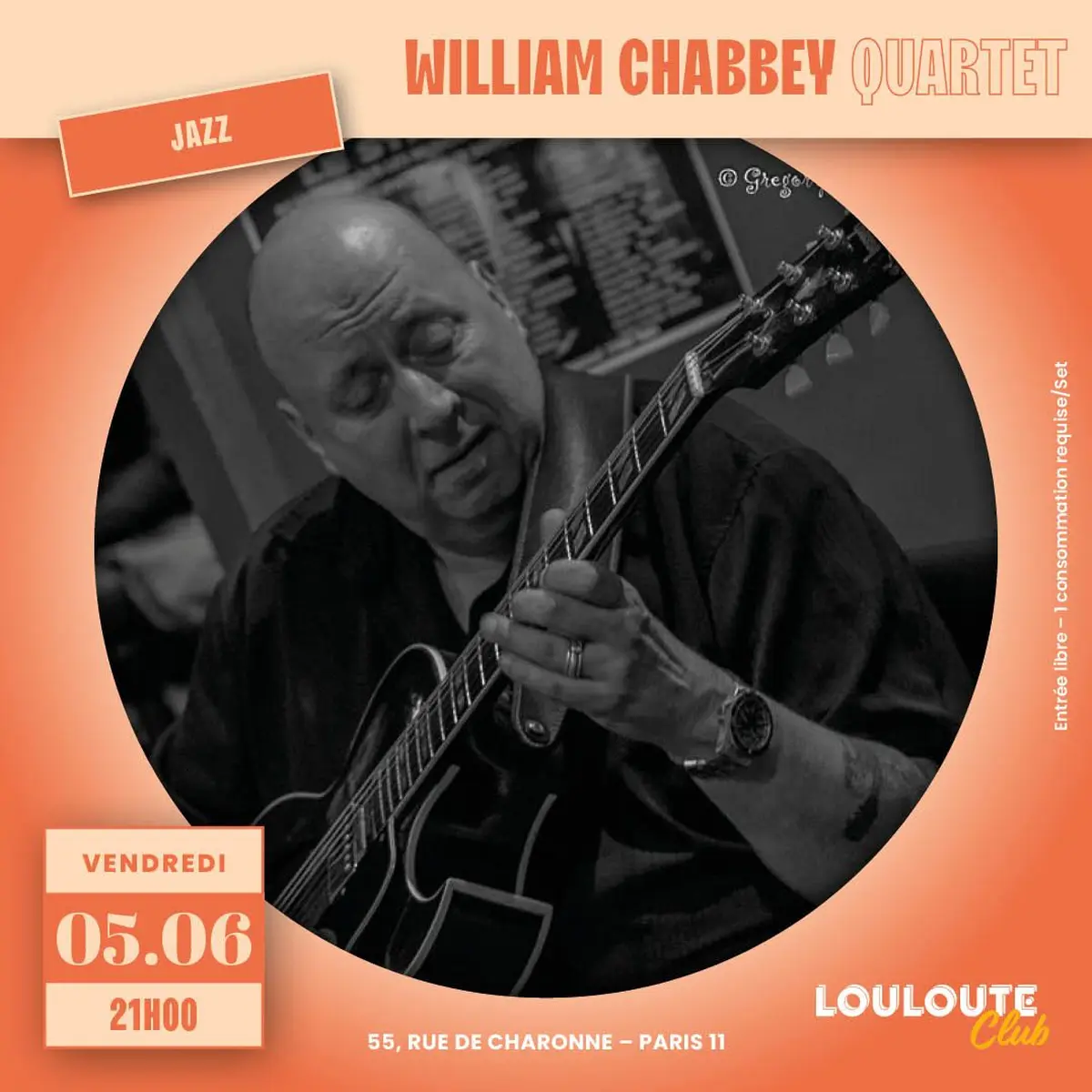 William Chabbey - La signature des grands : vendredi et samedi au Club