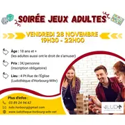 Soirée Jeux Adultes