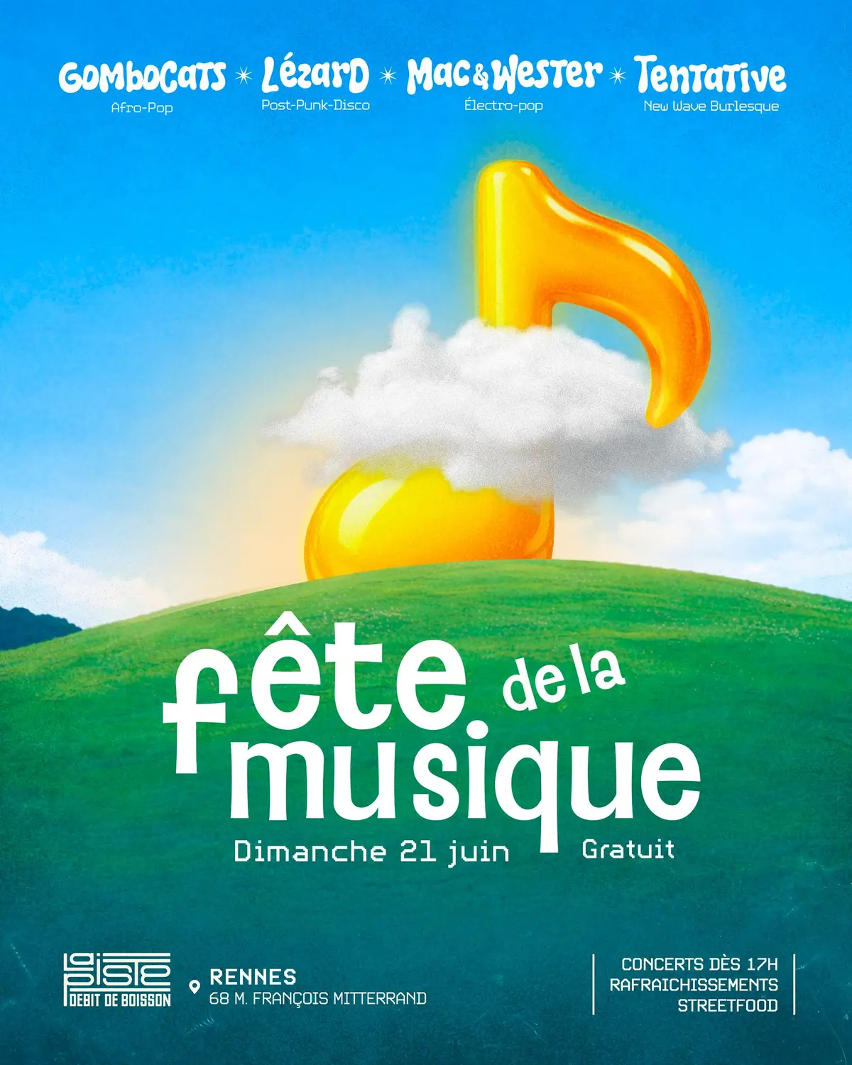 Open air de la musique - Bar La Piste