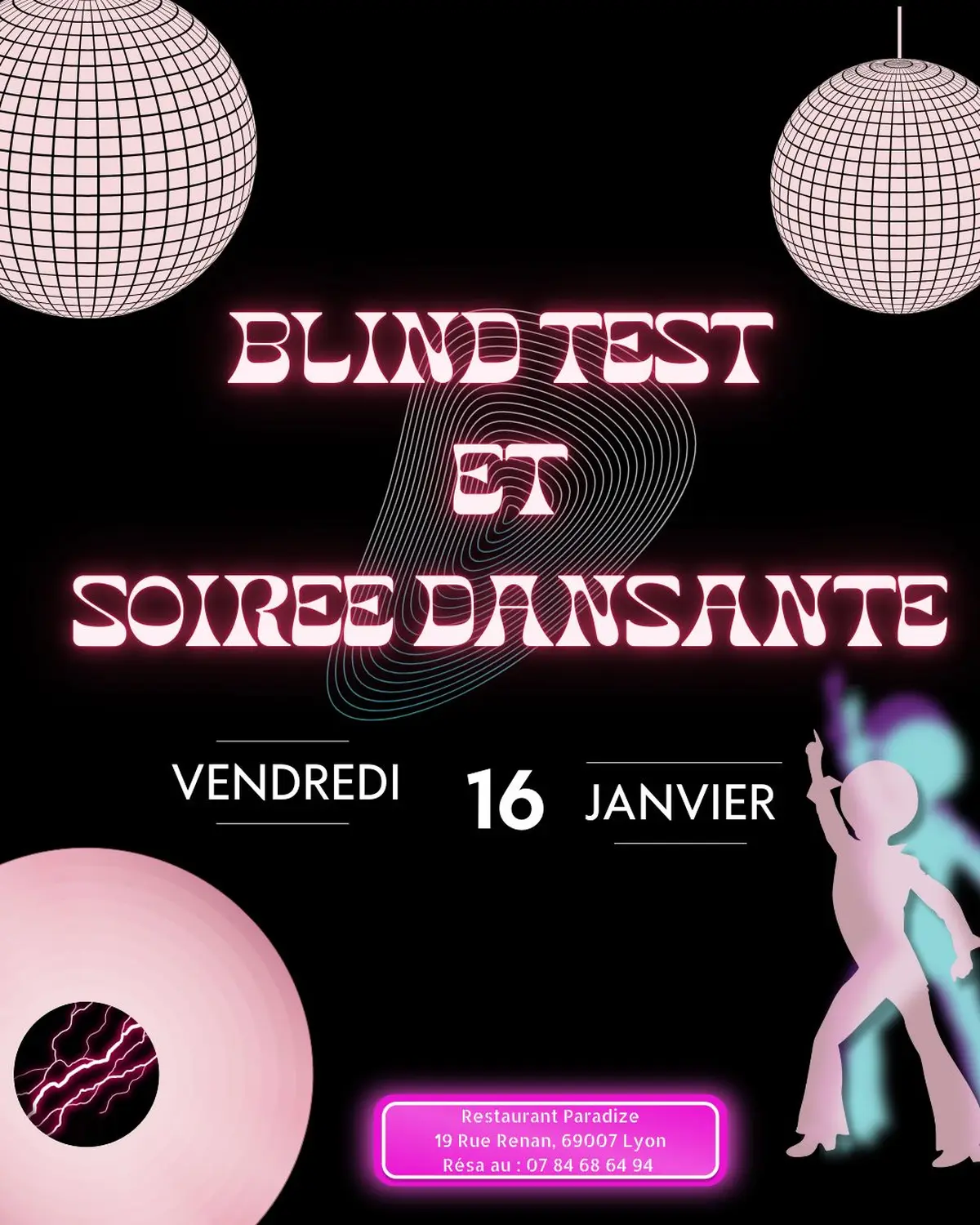 Blind test et Soirée dansante