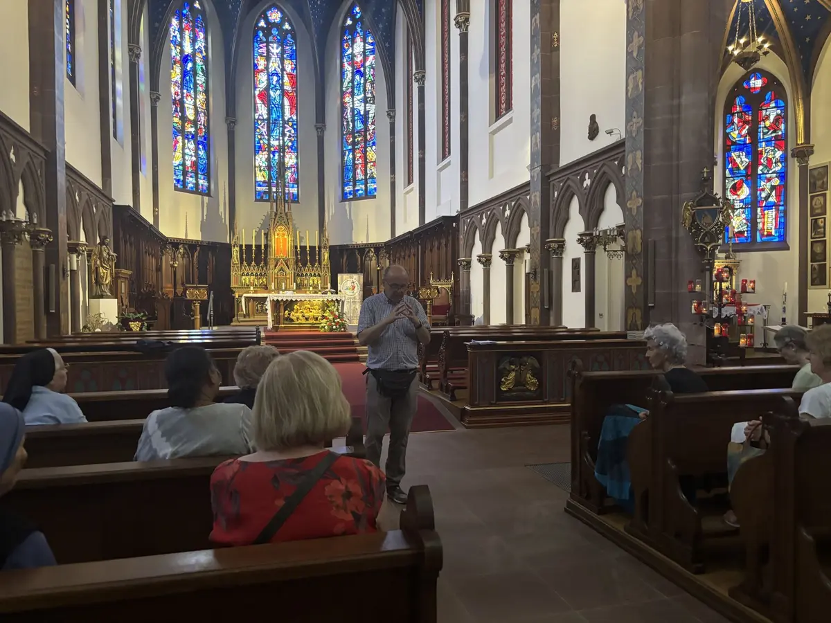 Visite guidée de la Basilique de Marienthal 