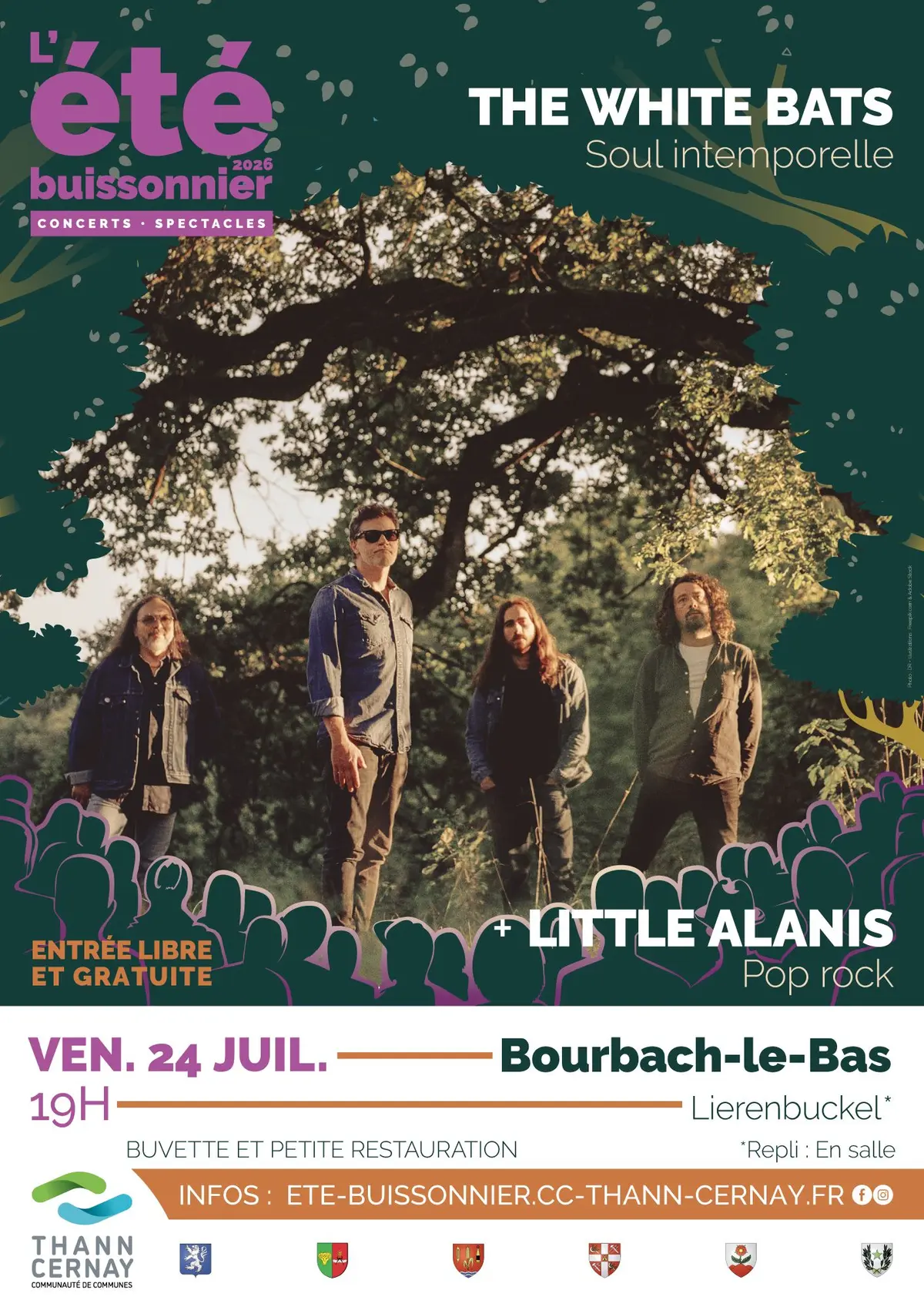 The White Bats + Little Alanis