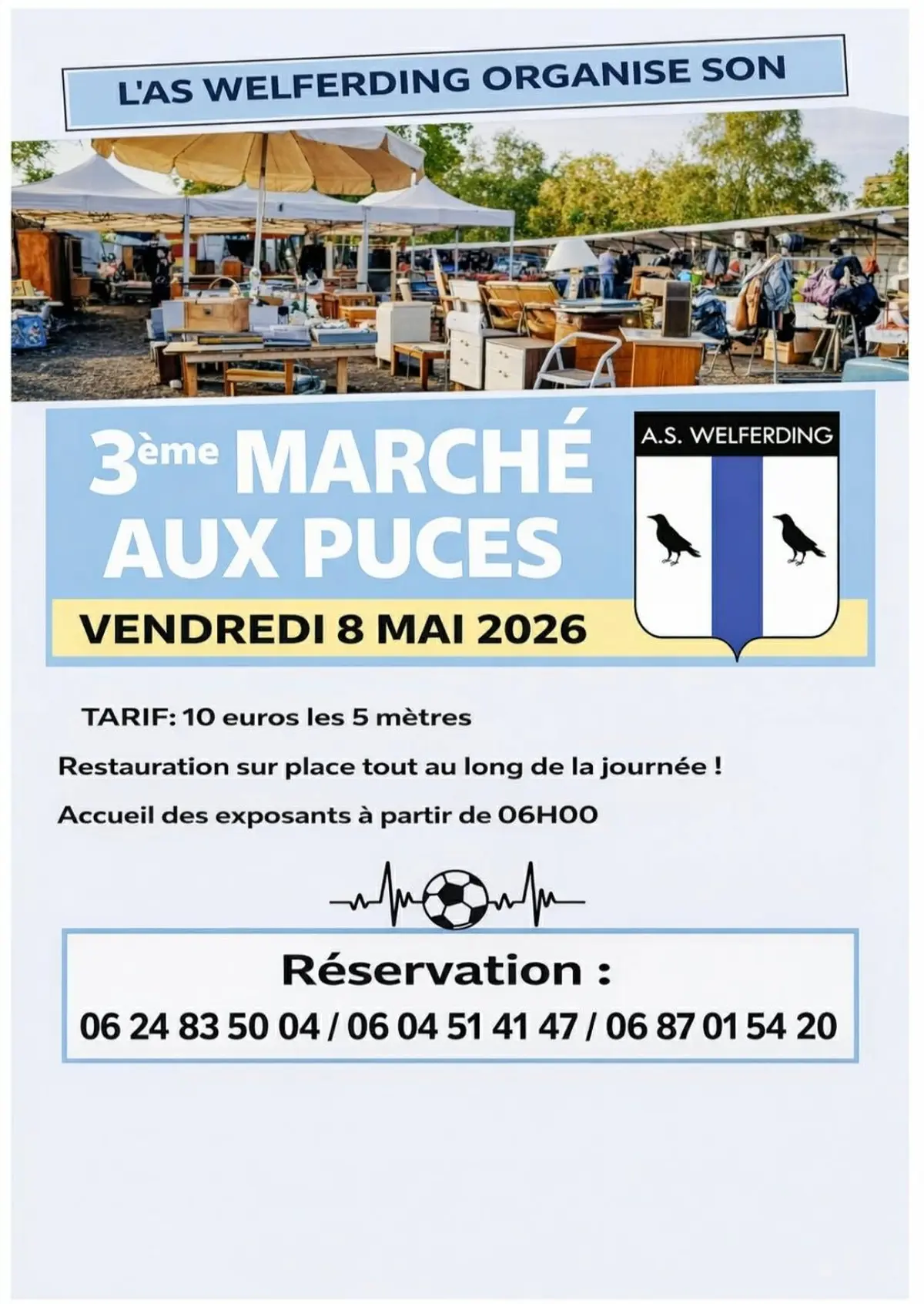 3eme marche aux puces de l'as welferding