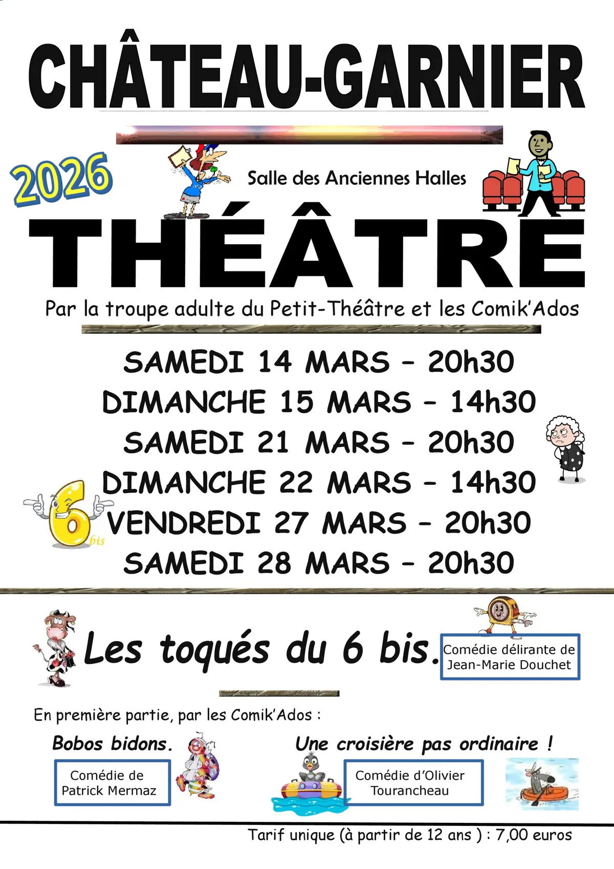 Théâtre à Chateau-Garnier