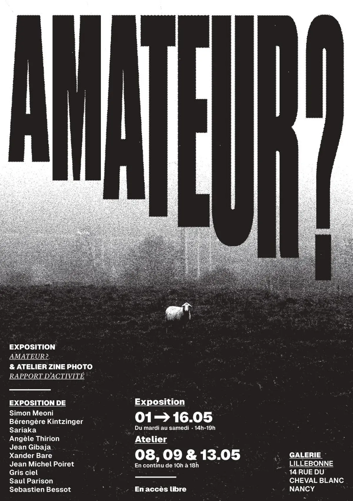 AMATEUR ? – Exposition collective