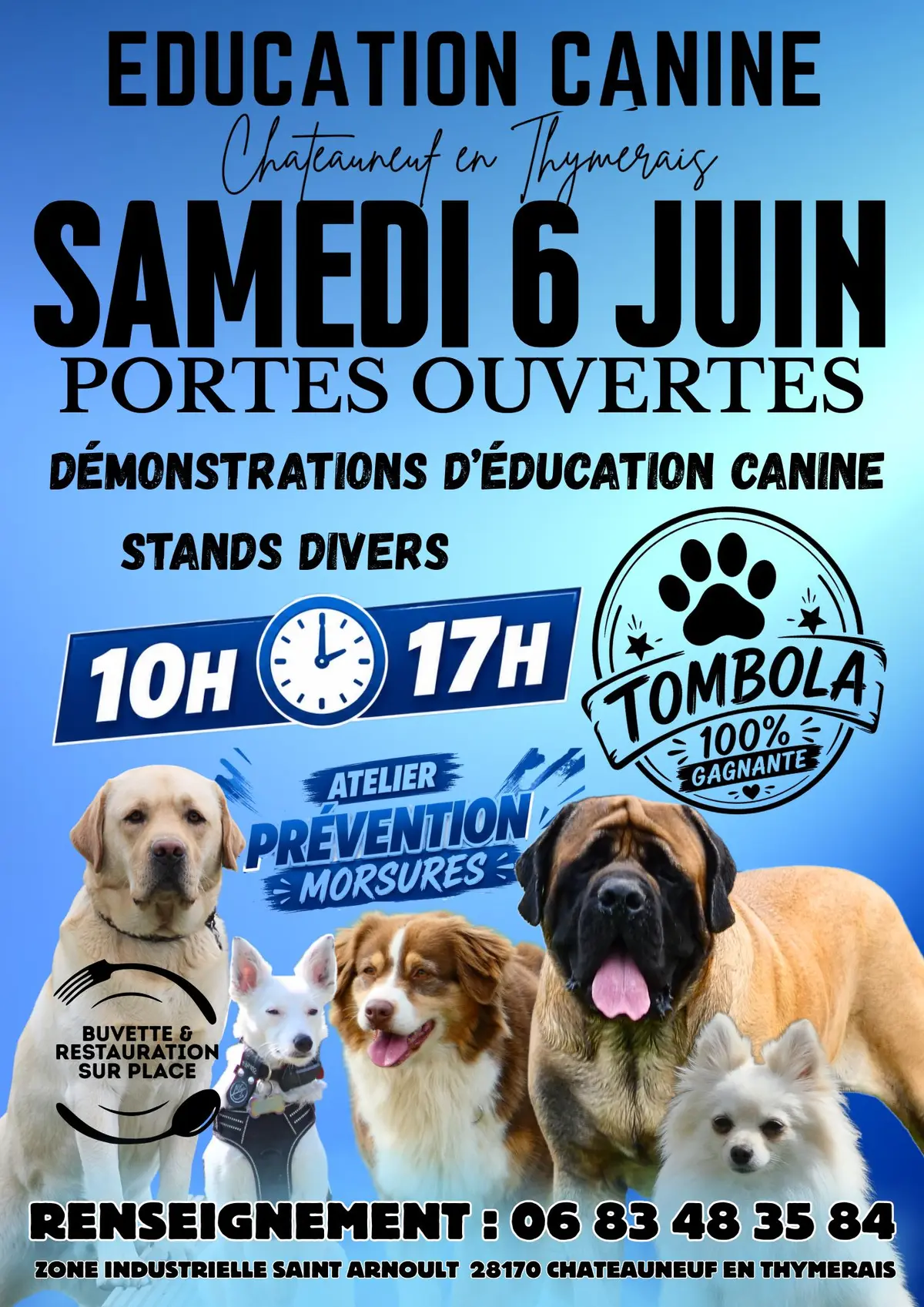 Portes ouvertes Education Canine Chateauneuf en Thymerais