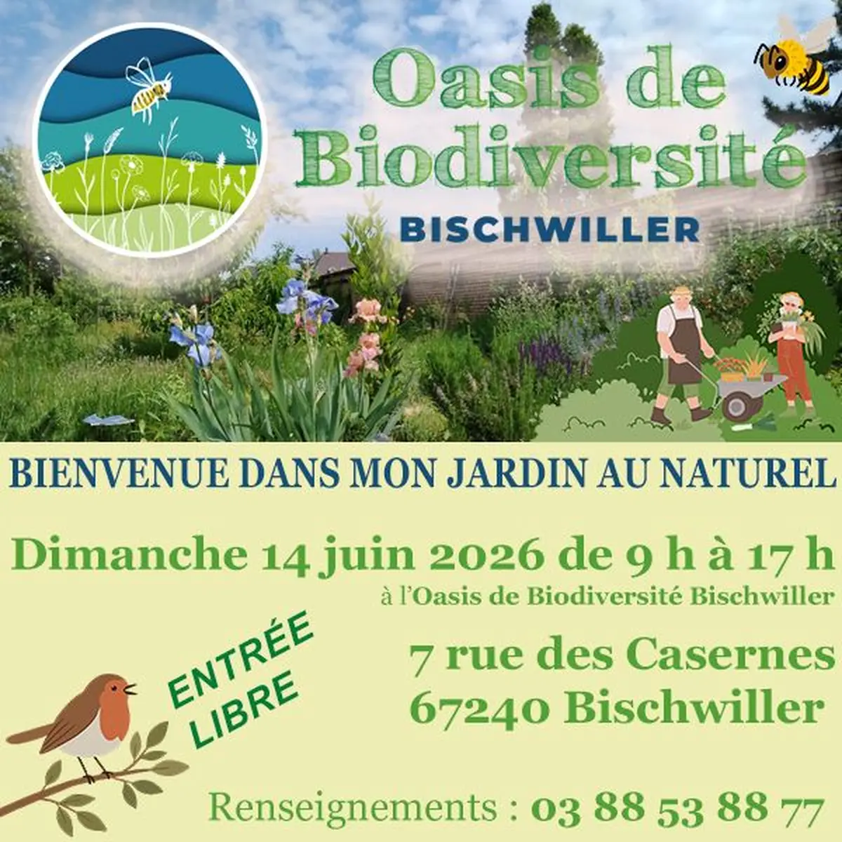 Bienvenue dans mon jardin au naturel