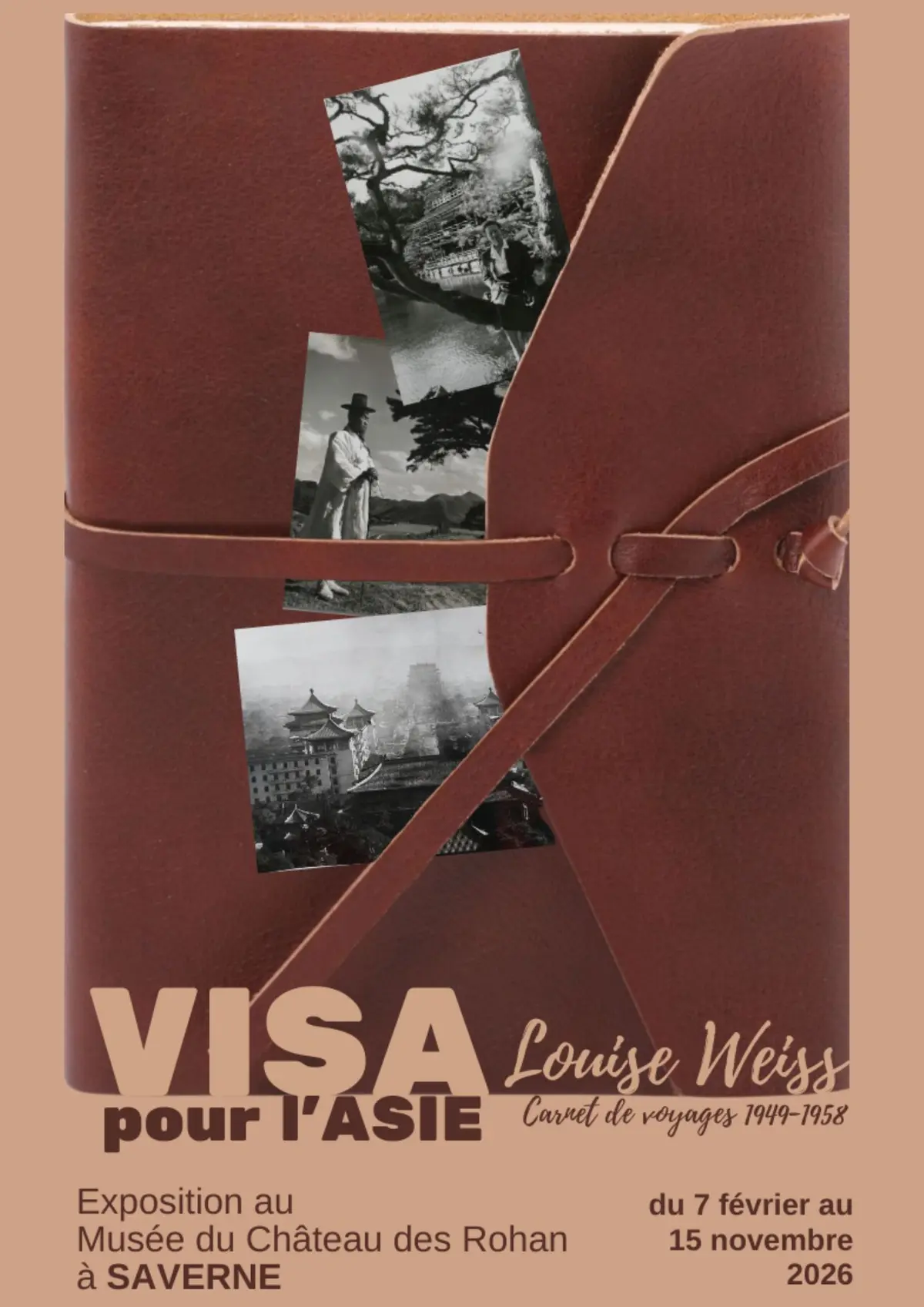 Visa pour l’Asie, Carnet de voyages de Louise Weiss