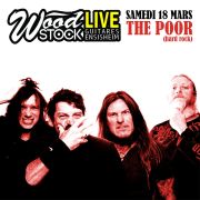 The Poor (hard rock) + Connivence chez Wood Stock Guitares
