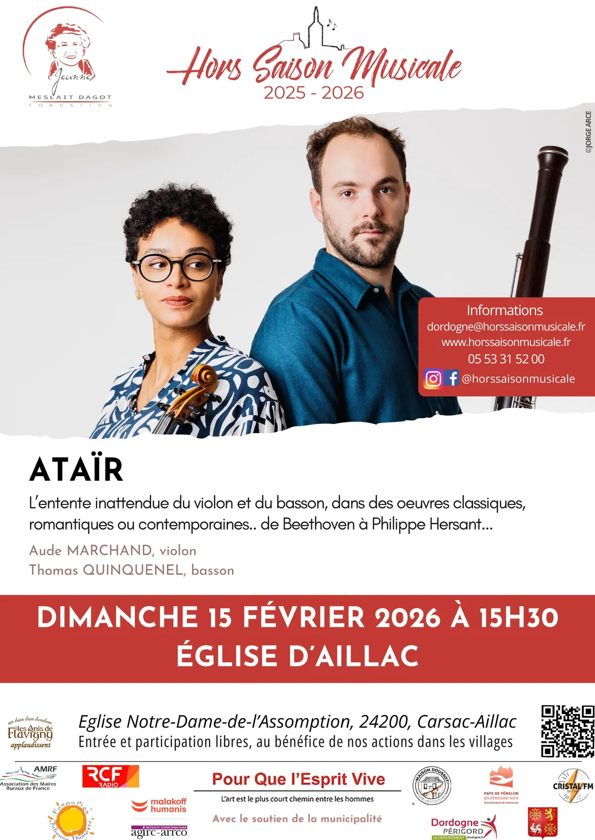 Concert d'Ataïr à Carsac-Aillac 