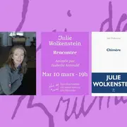 Rencontre avec Julie Wolkenstein, animée par Isabelle Arnould