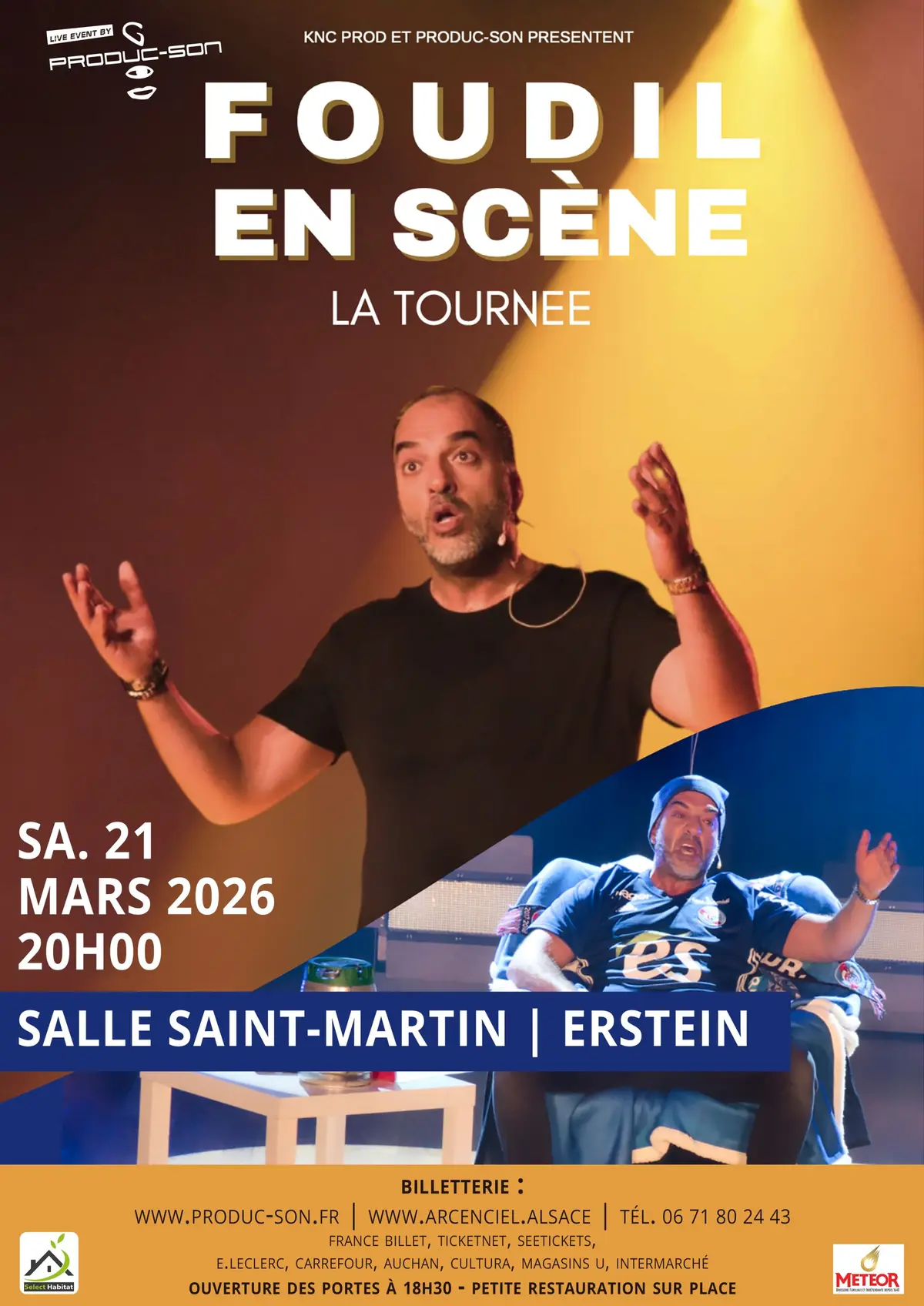 Foudil Kaibou, Erstein