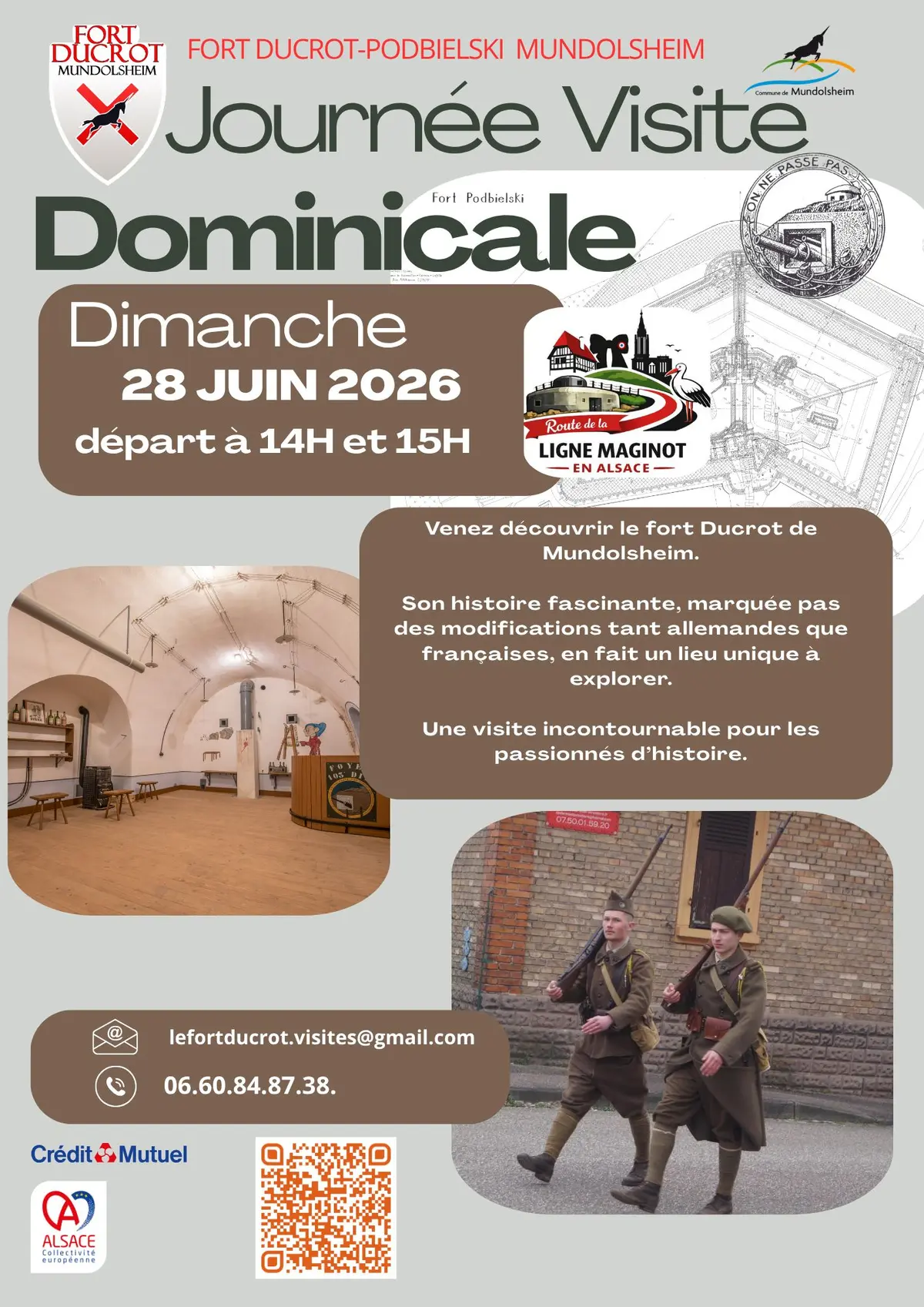 Visite guidée dominicale / Route de la ligne Maginot d'Alsace 