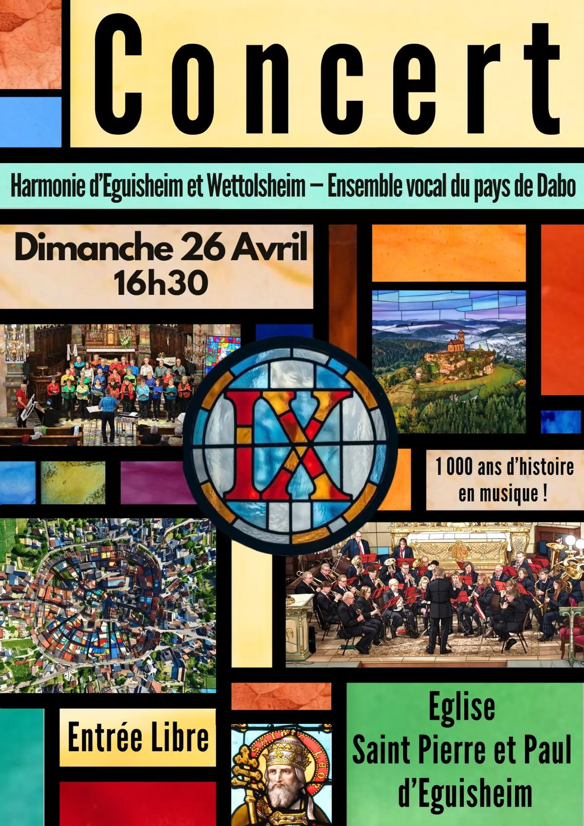 Concert 1000 ans d'histoire !