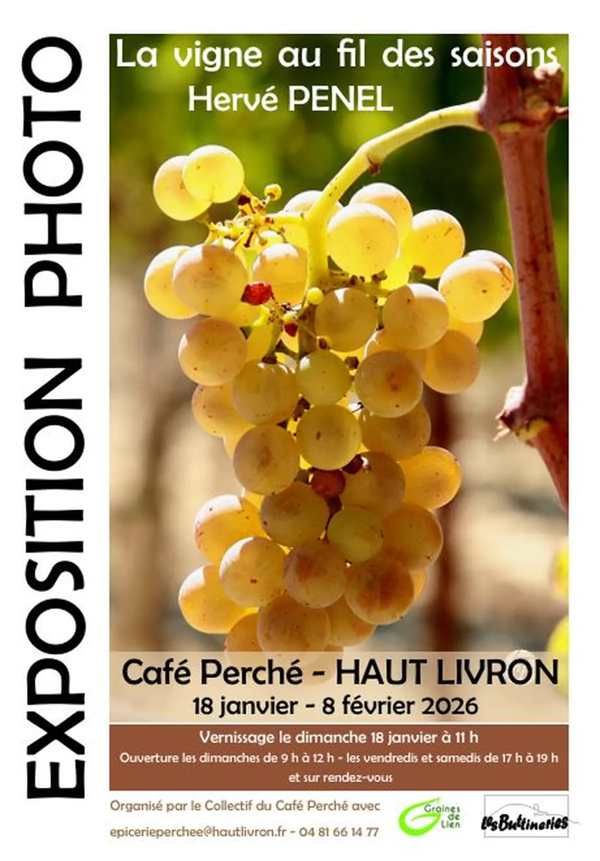 Exposition de photos  La vigne au fil des saisons 