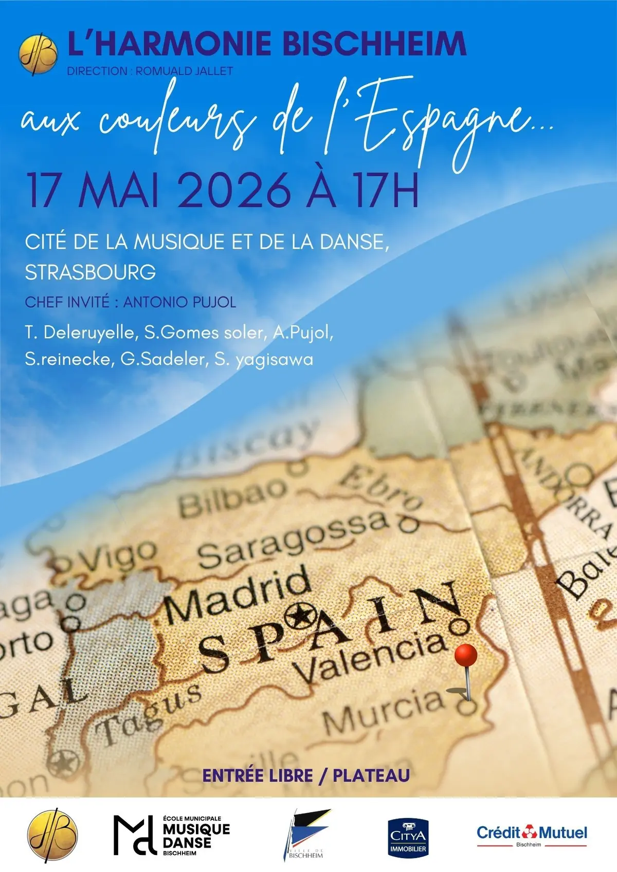 L'Harmonie Bischheim aux couleurs de l'Espagne.. 