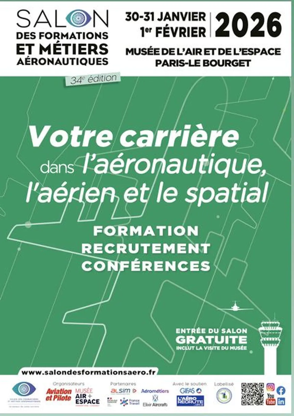 Salon des Formations et Métiers Aéronautiques 2026