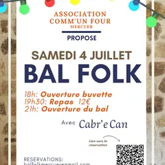 Bal Folk de Mercuer