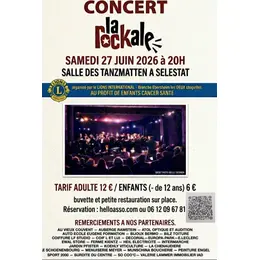 Concert la Rockale organisé par Lions branche Ebersheim les deux chapelles