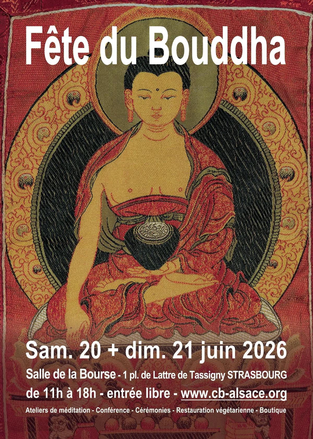 La Fête du Bouddha à Strasbourg 