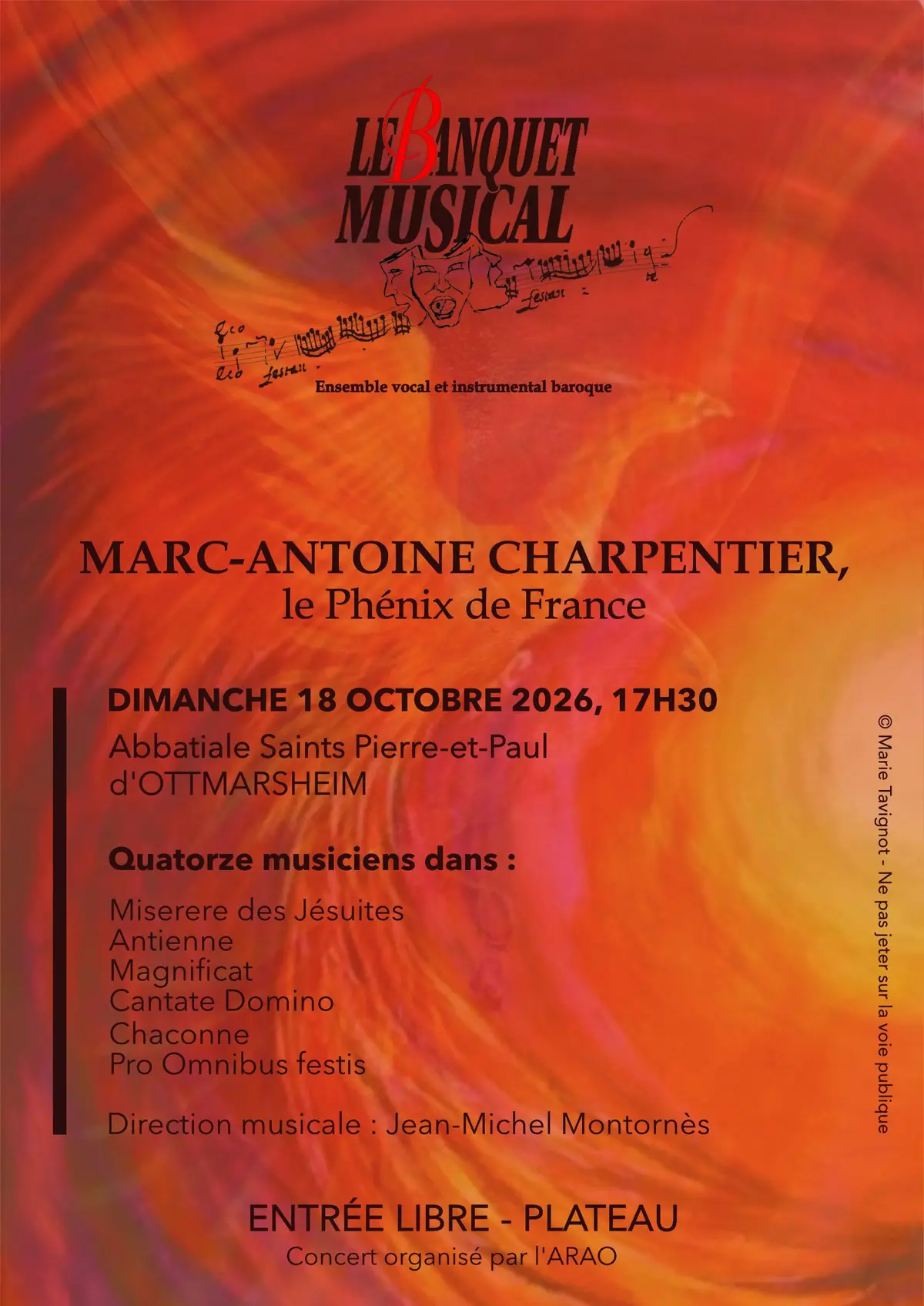 Marc-Antoine CHARPENTIER « Le Phénix de France »