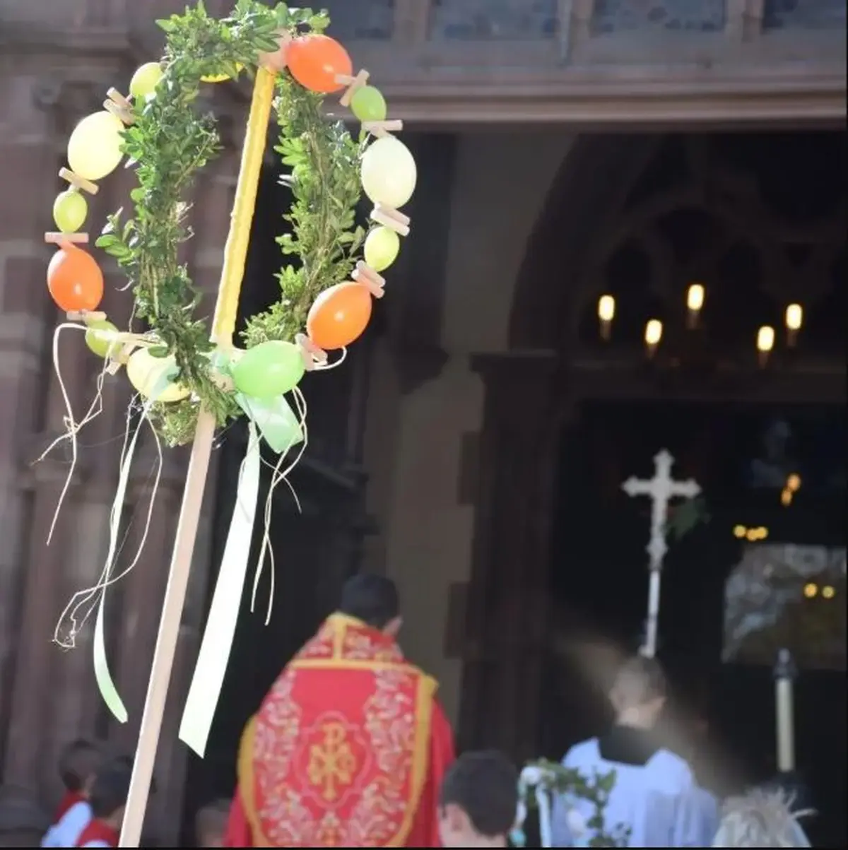 Procession et messe des Rameaux