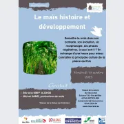 Conférence : Le maïs historique et développement