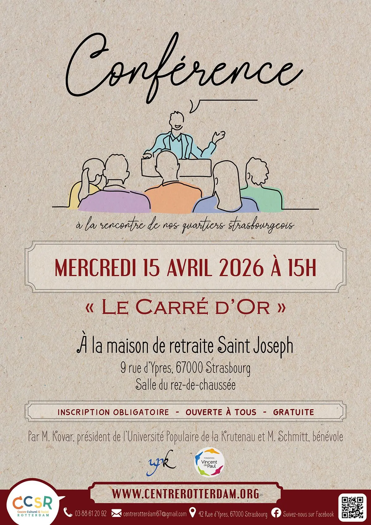 Conférence Le Carré d'Or