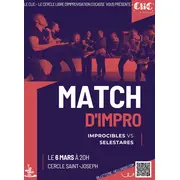 Match d'impro : Improcibles vs Sélestarés 
