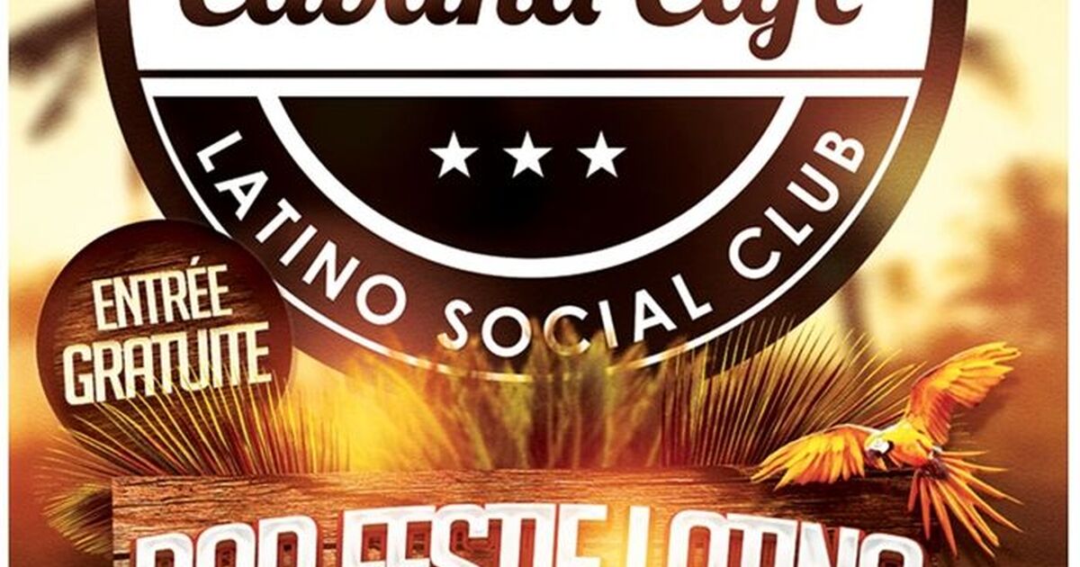 Cabana Café Bar à tapas festif et dansant Latino Lyon Restaurant latino salsa