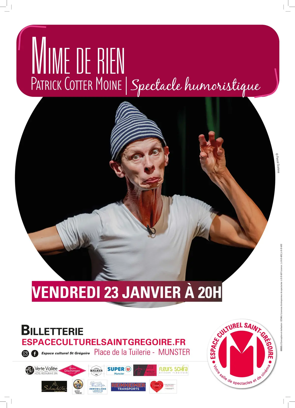 MIME DE RIEN - Patrick Cottet Moine