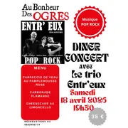 Diner Concert avec le trio Entr'eux