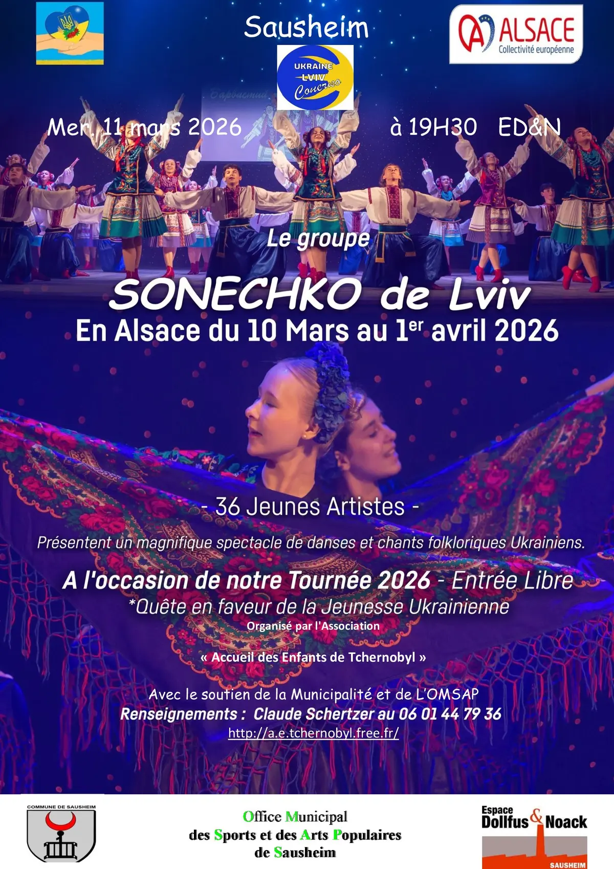 Spectacle de Danses  et Chants Ukrainiens
