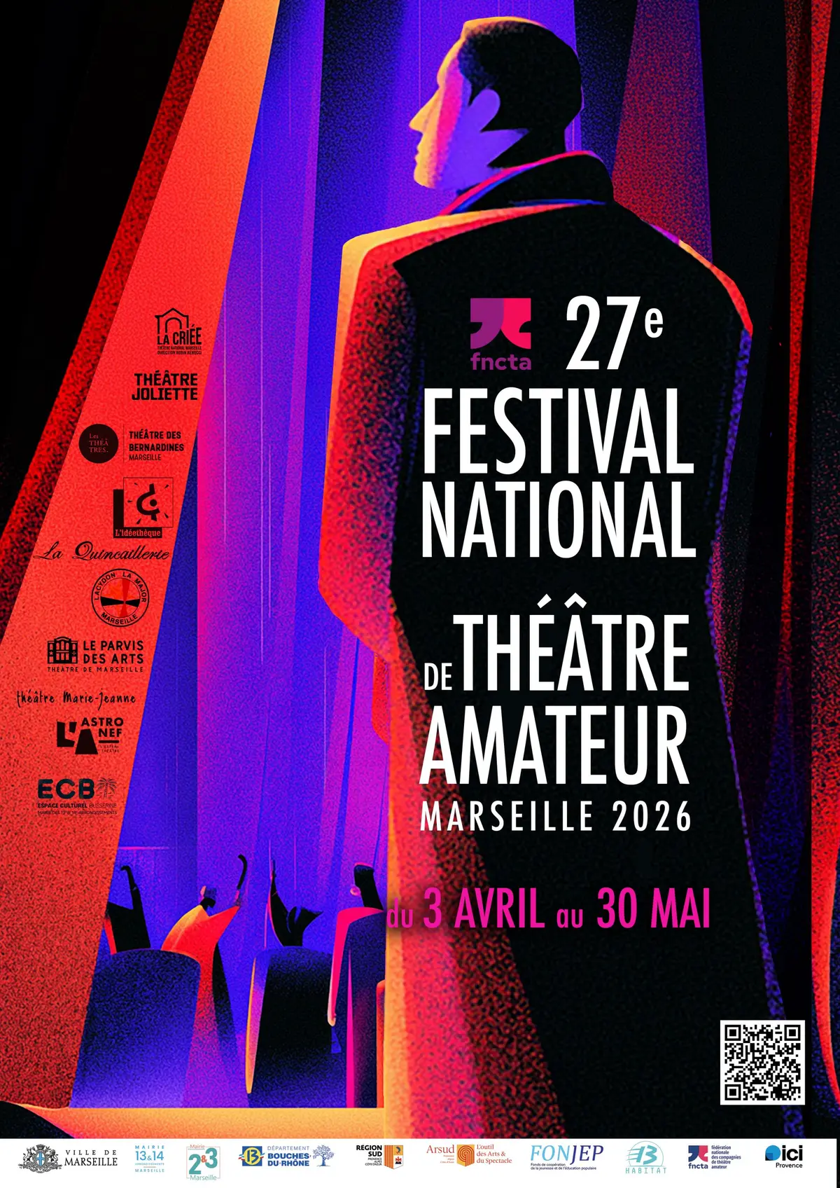 27ème Festival National de Théâtre Amateur - Marseille 2026