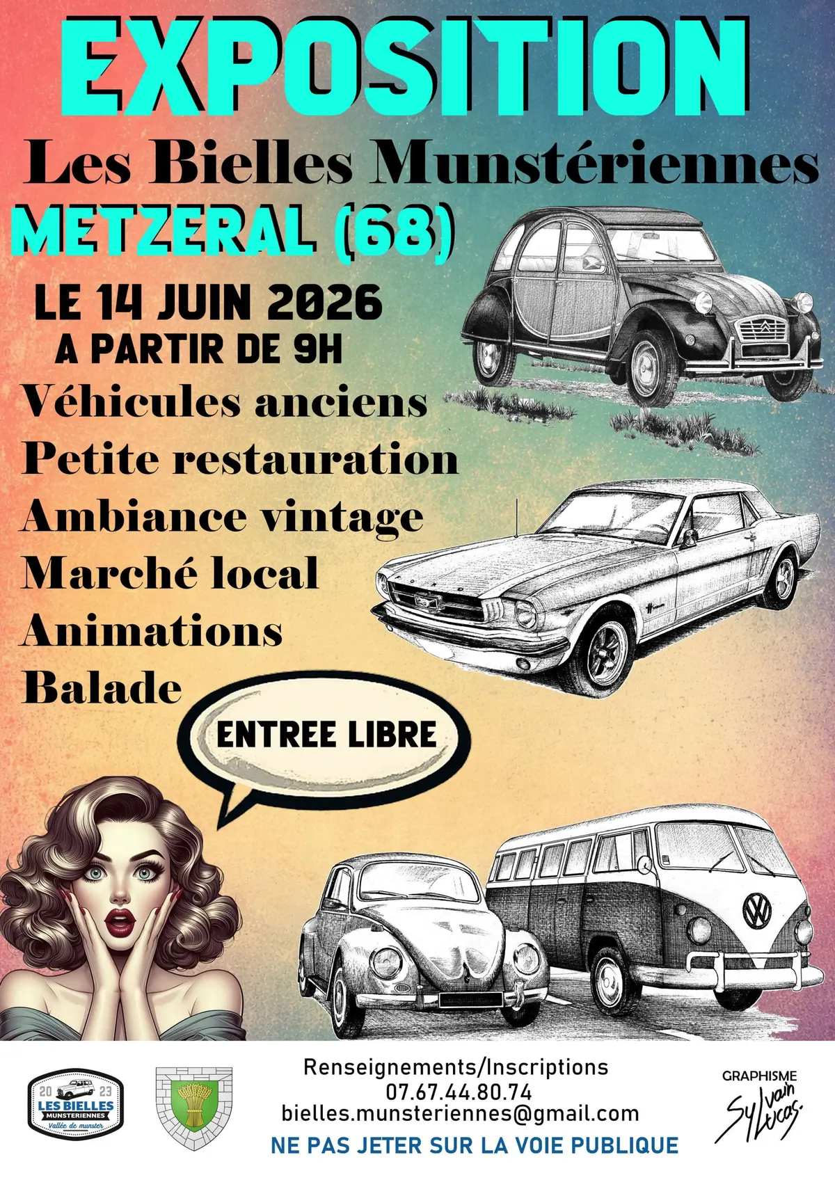 Les Bielles Munstériennes - Exposition de véhicules anciens  