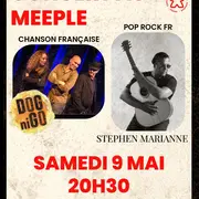 Concert avec Dog'Nigo et Stephen Marianne au Meeple