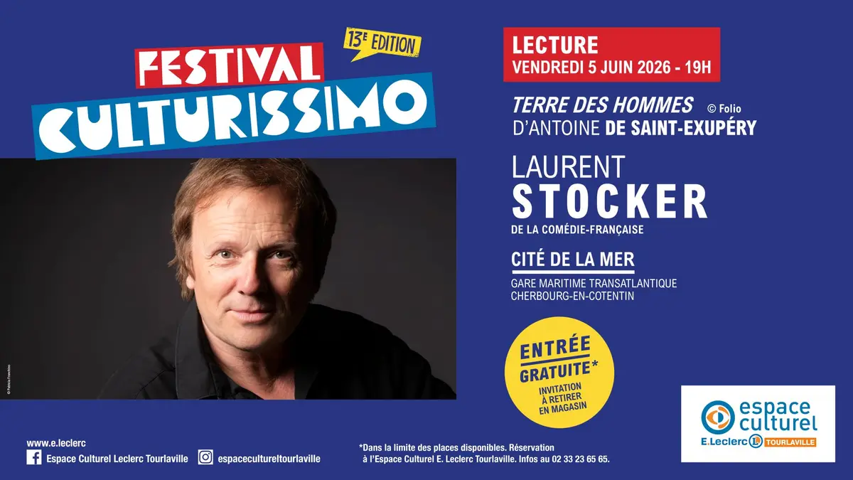 Festival Culturissimo - Lecture de Laurent Stocker 