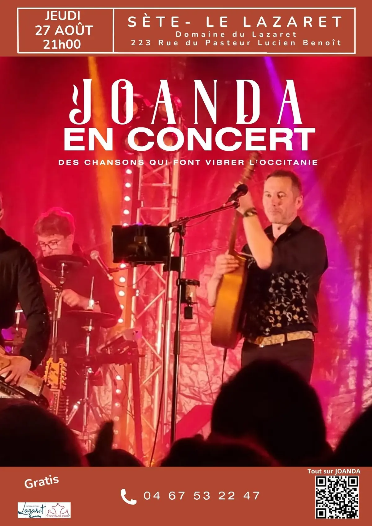 1000 ans - Joanda en concert